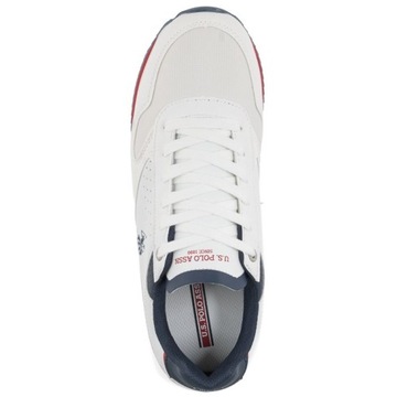 Buty Sneakersy U.S. Polo Assn. Nobil003A Białe