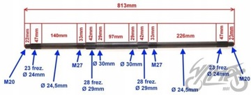 ЗАДНИЙ МОСТ квадроцикла версия 2