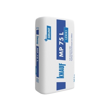 Gips Tynkarski Maszynowy Lekki MP75 Knauf 30 kg.