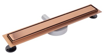 ODPŁYW LINIOWY NEO BRUSHED COPPER PRO 60 REA