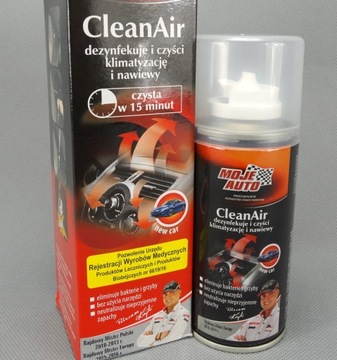 PREPARAT DO DEZYNFEKCJI KLIMATYZACJI BOMBA NEW CAR
