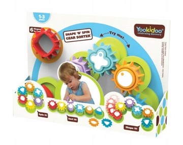 ПОДВИЖНЫЙ СОРТЕР YOOKIDOO ВРАЩАЮЩИЕСЯ ШЕСТИНКИ 40200