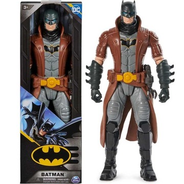 BATMAN DC COMICS DUZA FIGURKA W BRĄZOWYM PŁASZCZU 30 CM