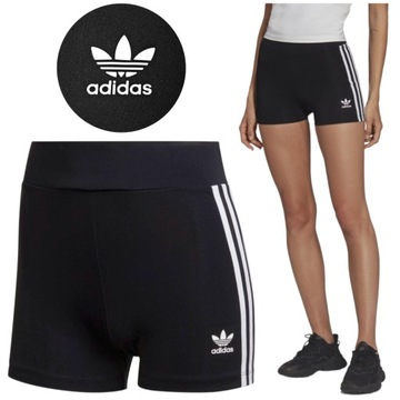 Krótkie Spodenki Damskie Adidas Originals Szorty Wysoki Stan r. XXS