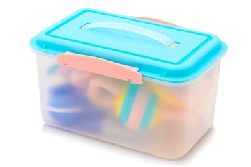 СЕНСОРНАЯ ИГРУШКА-ПРЕСЫЧКА-ПОГРЕМКА, НАБОР 8 ШТ. XXL В КОРОБКЕ