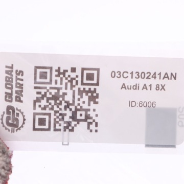 AUDI A1 8X PŘÍVOD TLAKOVÝ VSTŘIKOVAČE PALIVA 03C130241AN