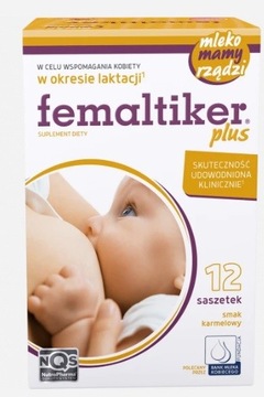 2 x Femaltiker plus smak karmelowy 12sasz.