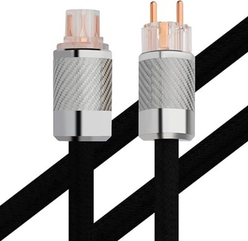 Audiophile kabel zasilający HiFi, kabel zasilający 10AWG 1m L88