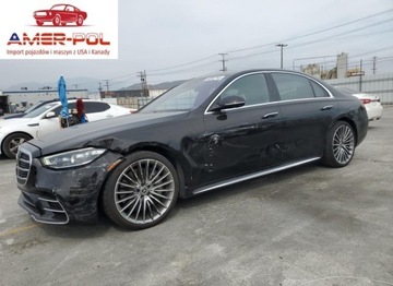 Mercedes Klasa S W223/V223 2022 Mercedes-Benz Klasa S 580 4Matic 2022 4.0l 4.0 Benzyna 496KM