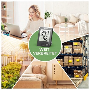 Внутренний термометр с индикатором влаги