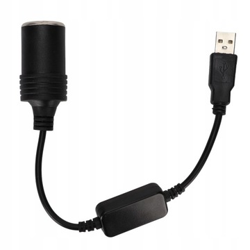 USB от 5 В до 12 В, розетка прикуривателя автомобиля