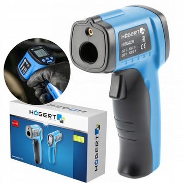 БЕСКОНТАКТНЫЙ БЕСКОНТАКТНЫЙ ТЕРМОМЕТР -50° ДО 500°C