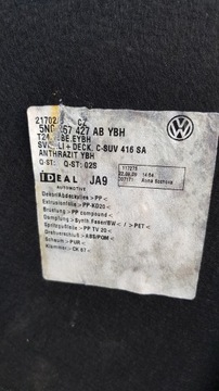 boczek tapicerka bagażnika VW Tiguan