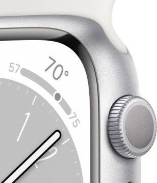 Apple WATCH 8 A2770 GPS 41 мм | Серебро | С/М | СПЕЦИАЛЬНОЕ ПРЕДЛОЖЕНИЕ !