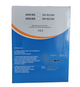 Автомобильный вентилятор кондиционера 12В 8