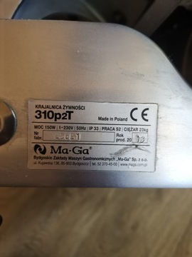 Слайсер для сыра и мяса MAGA 310П2т