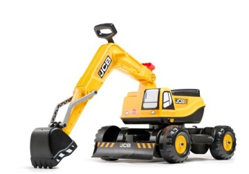 Экскаватор FALK JCB DIGGER Роторный желтый подвижный ковш от 3 лет.