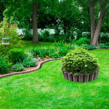 Garden Palisade 250 см садовой край коричневый