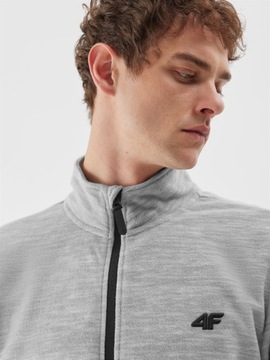 4F МУЖСКАЯ ФЛИСОВАЯ СВИТШОТ НА МОЛНИИ