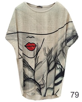 Блузка-туника CHIC 2xl - 4xl выкройка 73
