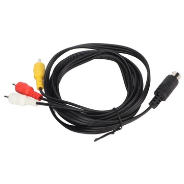 Кабель Mini DIN 9-контактный - 3 RCA между мужчинами и мужчинами