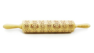 Wałek grawerowany wzór SŁONECZNE UŚMIECHY, duży