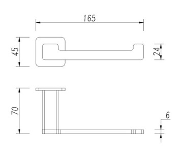 ДЕРЖАТЕЛЬ ДЛЯ БУМАГИ ДЛЯ ВАННОЙ OMNIRES NELSON