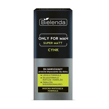 Bielenda żel nawilżający przeciw błyszczeniu się skóry 50ml