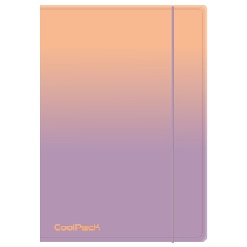 COOLPACK GRADIENT - TECZKA Z GUMKĄ A4 - BERRY