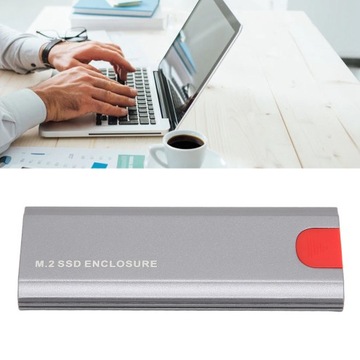 OBUDOWA KIESZEŃ DYSKU SSD M.2 NVME USB C 3.1