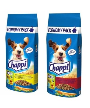 CHAPPI MIX SMAKÓW DRÓB + WOŁOWINA 2x 13,5 kg