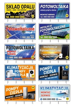 Однотонный рекламный баннер 150смx75см Бесплатный дизайн