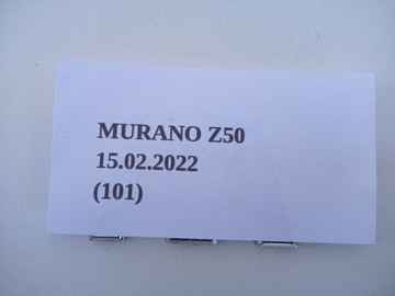 NÁPIS ZNAKY ZNAK NISSAN MURANO Z50