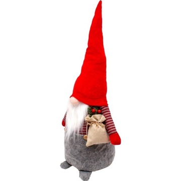 РОЖДЕСТВЕНСКОЕ УКРАШЕНИЕ ДЕКОРАТИВНОЕ ПУСТОЕ, 50 СМ, С МЕШКОМ И ВЕТВЯМИ РЯДАМИ