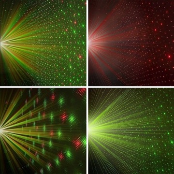 Projektor laserowy reflektor świąteczny laser