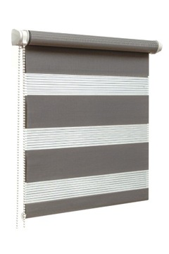 РОЛЛОННЫЕ ШТОРЫ ДЕНЬ НОЧЬ 95x150 СМ С ИНДИВИДУАЛЬНЫМ НАТЯЖИТЕЛЕМ – ВЫБОР ЦВЕТА