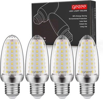 4x ŻARÓWKI LED GEZEE E27 14W 1400LM NEUTRALNA BIEL 4400 K LAMPA KUKURYDZIAN