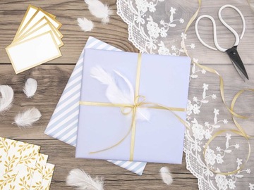 PAPIER OZDOBNY 5 arkuszy o wymiarach: 68,5cm / 1m