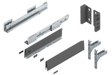 BLUM Szuflada Merivobox 500 Niska M BLM Antr 40kg