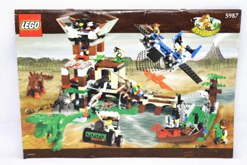 LEGO 5987 Дино-исследовательский комплекс «Искатели приключений» Дино