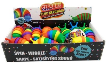 СЕНСОРНЫЙ ТРЕКЕР УЛИТКА АНТИСТРЕССОВЫЙ БРЕЛОК