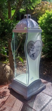 ЛАМПИОН С-3 БОЛЬШОЙ / ПОСВЯЩЕНИЕ РОДИТЕЛЯМ / ЧЕРНО-СЕРЕБРЯНЫЙ