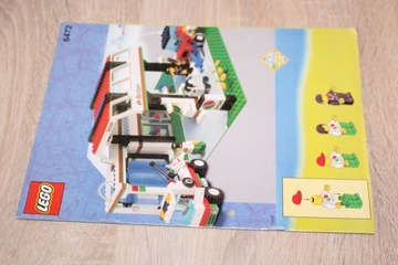 LEGO CITY TOWN 6472 OCTAN STACJA BENZYNOWA UNIKAT INSTRUKCJA
