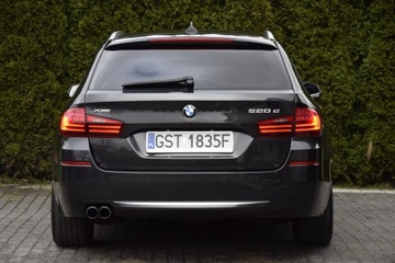 BMW Seria 5 F10-F11 Touring Facelifting 520d 190KM 2015 4x4 xDrive Automat 190 PS, Webasto z Pilota, EL Klapa, Navi, GWARANCJA, zdjęcie 15