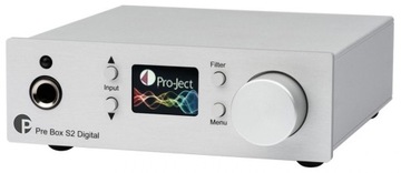 PRO-JECT PRE BOX S2 DIGITAL DAC + PRZEDWZMACNIACZ + WZMACNIACZ SŁUCHAWKOWY