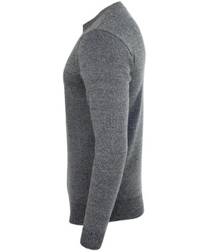 СВИТЕР МУЖСКОЙ НА ЭЛАСТИКЕ, СВЕТЛО-СЕРЫЙ M