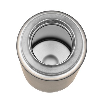 Стальной термос, 0,45 л, серый