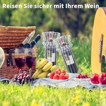 НАДУВНАЯ ЗАЩИТНАЯ УПАКОВКА ДЛЯ БУТЫЛКИ, ВОЗДУШНОЙ СУМКИ 10 шт. Р4