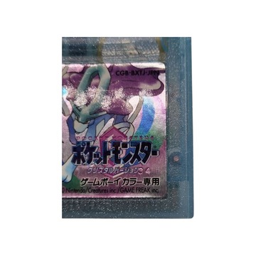 Pokemon Crystal Game Boy Gameboy Color GBC