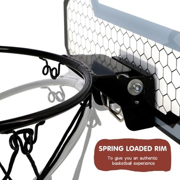 Мини-баскетбольное кольцо Jacootoys с 2 мячами, 40x30 см.